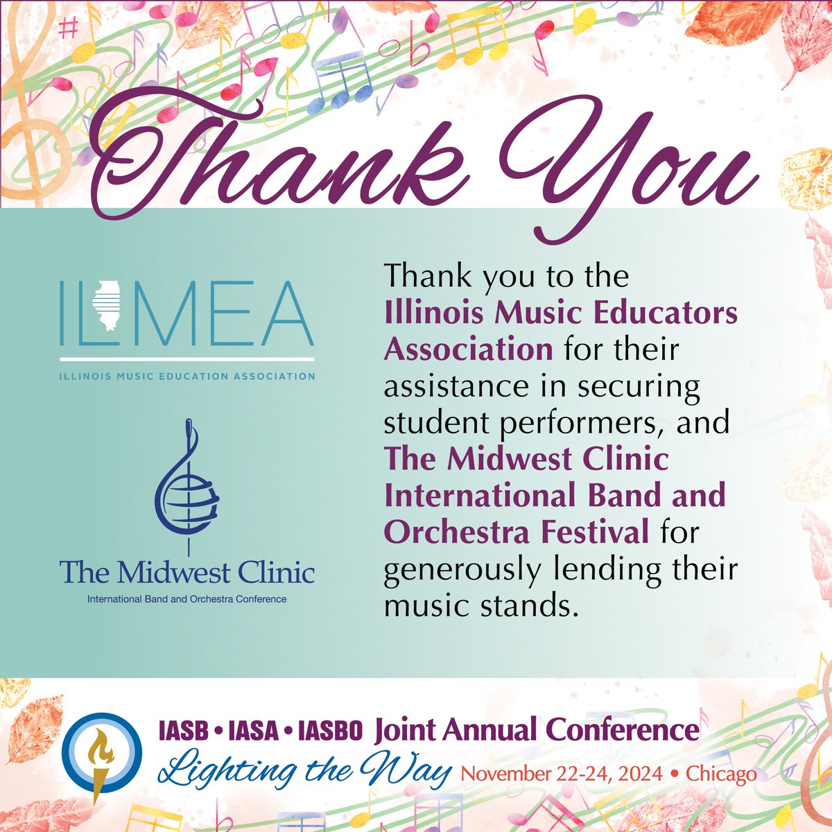 A big THANK YOU to our student performers: High Five Choir (<a href="/NewTrier203/">New Trier HS</a>) Kaneland High School Madrigal Singers (<a href="/Kaneland302/">Kaneland CUSD #302</a>) Homewood Flossmoor HS Viking Jazz Ensemble (<a href="/HFHS59/">HF High School</a>) Leyden HS Chamber Singers (<a href="/leydenpride212/">Leyden High Schools District 212</a>) &amp; Joliet SD 86 Mariachi Ensemble (<a href="/JolietSD86/">Joliet Schools 86</a>)