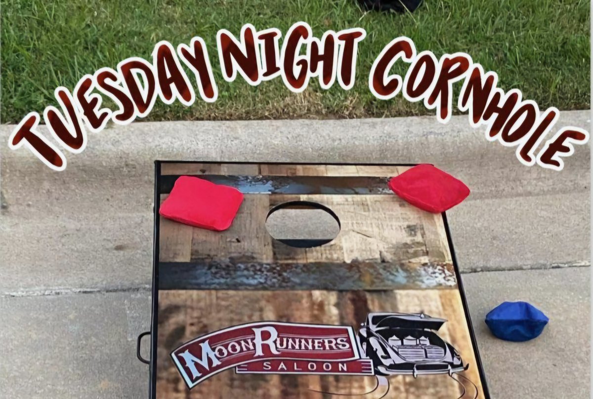 🎯🌽 Cornhole Tuesdays Are Here! 🌽🎯

Starts at 7:05 PM

✨ Friendly competition
🍔 Delicious eats
🍹 Refreshing drinks
🎶 Good vibes all around

#CornholeTuesdays #MoonRunnersFun #GameNightVibes  #northcarolina #supportlocals #moonshine #moonrunners #garnernc