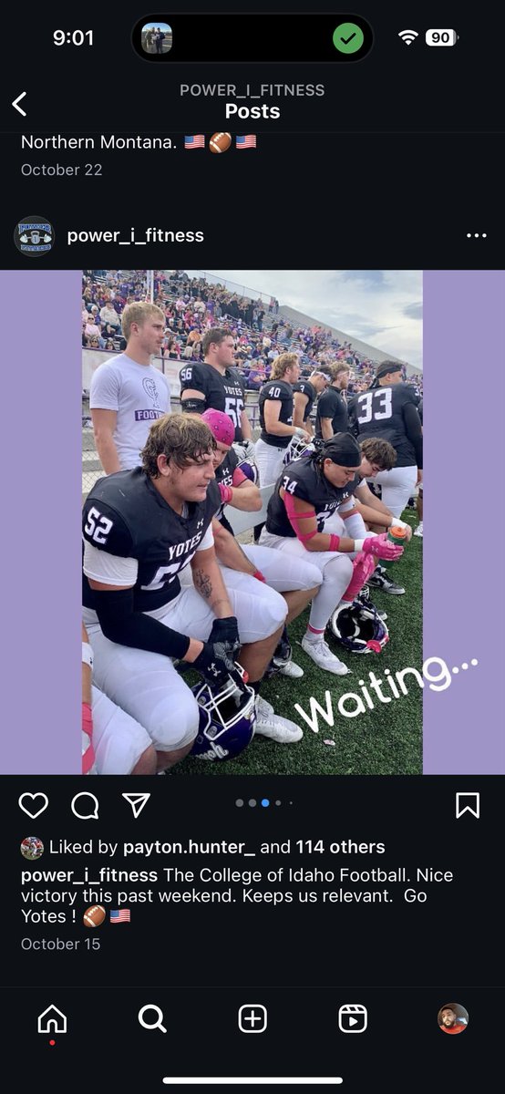 Carlos Murana Jr (@itslos_619) on Twitter photo Beating SOU and knocking them out the playoffs was a PERFECT end to an imperfect season! Love my guys! #BiteDown #YoteSteel <a href="/YoteAthletics/">College of Idaho Athletics</a> Beating SOU and knocking them out the playoffs was a PERFECT end to an imperfect season! Love my guys! #BiteDown #YoteSteel <a href="/YoteAthletics/">College of Idaho Athletics</a>