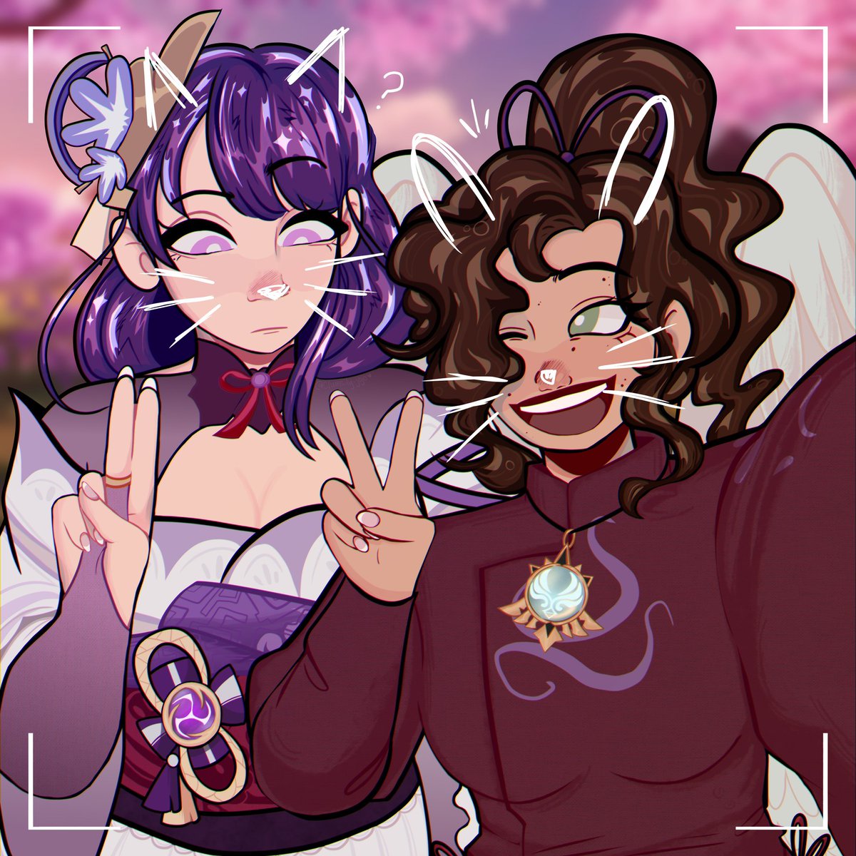 The Daughter of the Almighty Narukami Ogosho.

Sumire Akari.

🔞mdni.

💜+🔃?