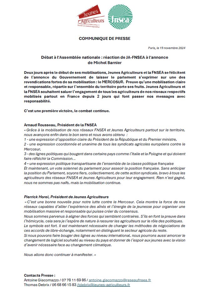 Jeunes Agriculteurs tweet media