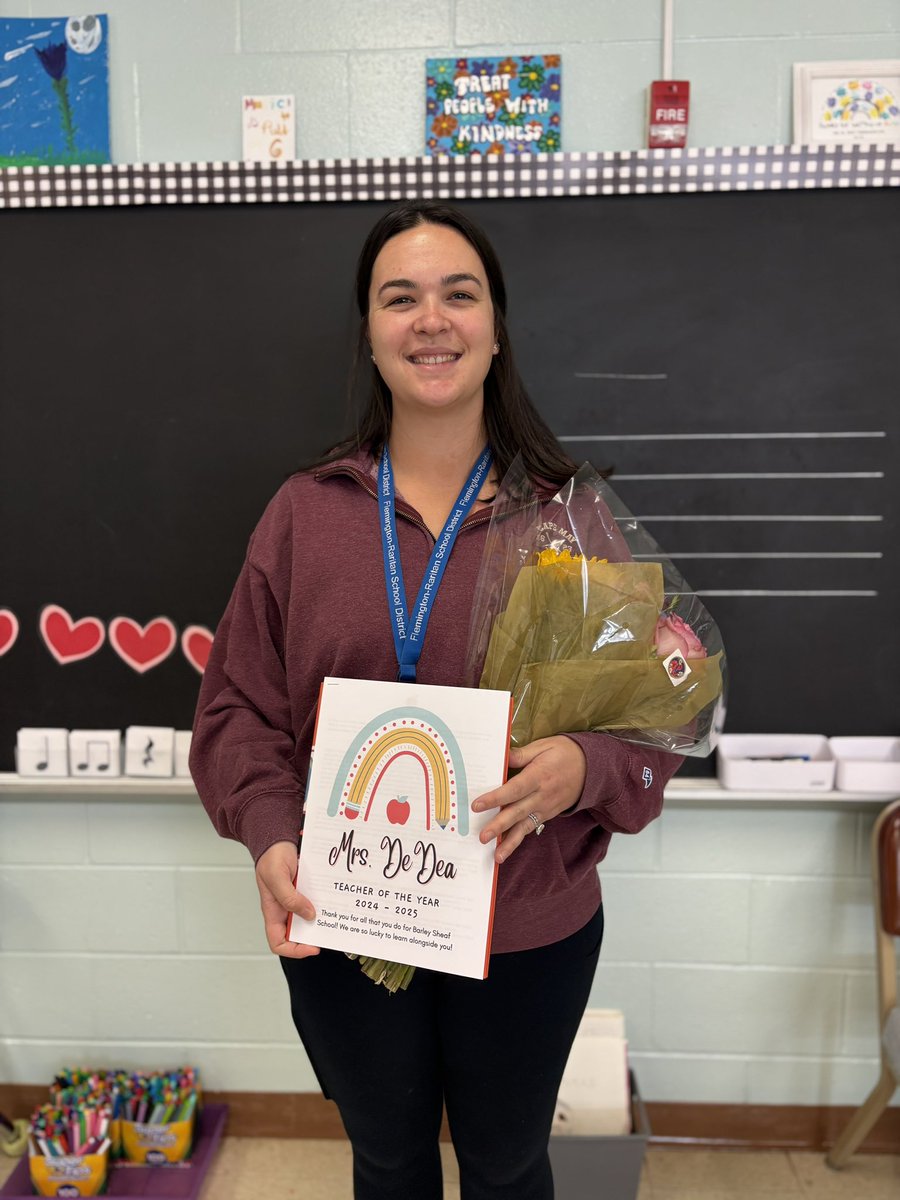 BarleySheafFRSD's tweet photo. We are so proud to announce our Teacher and Educational Services Provider of the year! Congratulations to Mrs. DeDea and Mrs. Coleman! https://t.co/wguWMKouyL