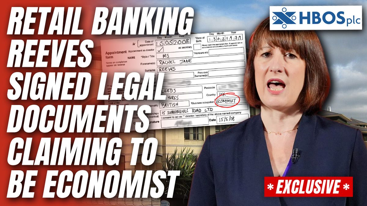 GuidoFawkes's tweet photo. EXCLUSIVE: Chancellor Claimed She Was an Economist on Legal Documents at Time Her Team Say She Was Not https://t.co/hIwcQmXZka https://t.co/xYHs8TTu9T