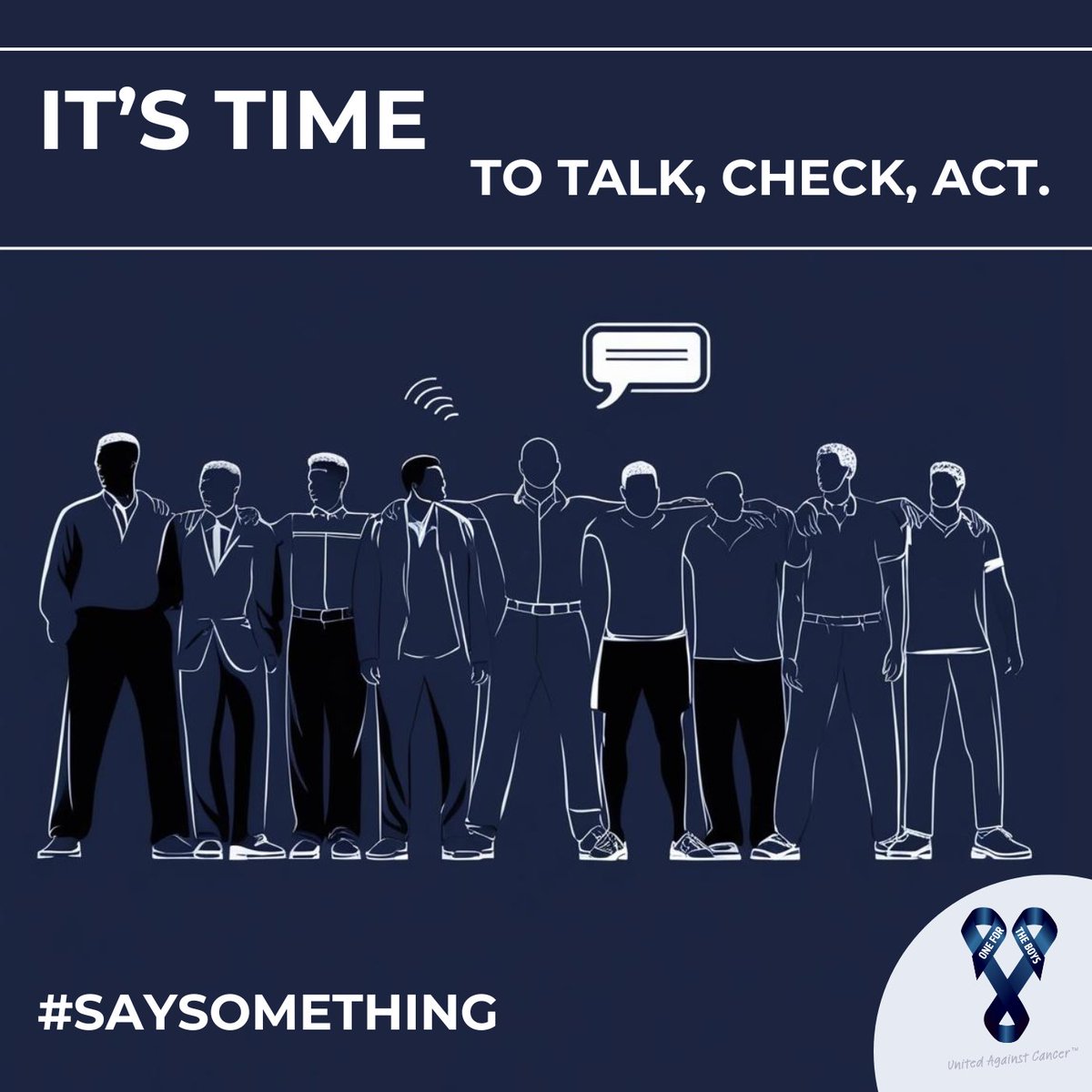 This #InternationalMensDay, remember your health matters. Early detection saves lives, and talking about your health isn’t a weakness, it’s a strength.

Let’s normalise conversations, supporting each other, and taking action. Don’t wait. Check yourself and #SaySomething