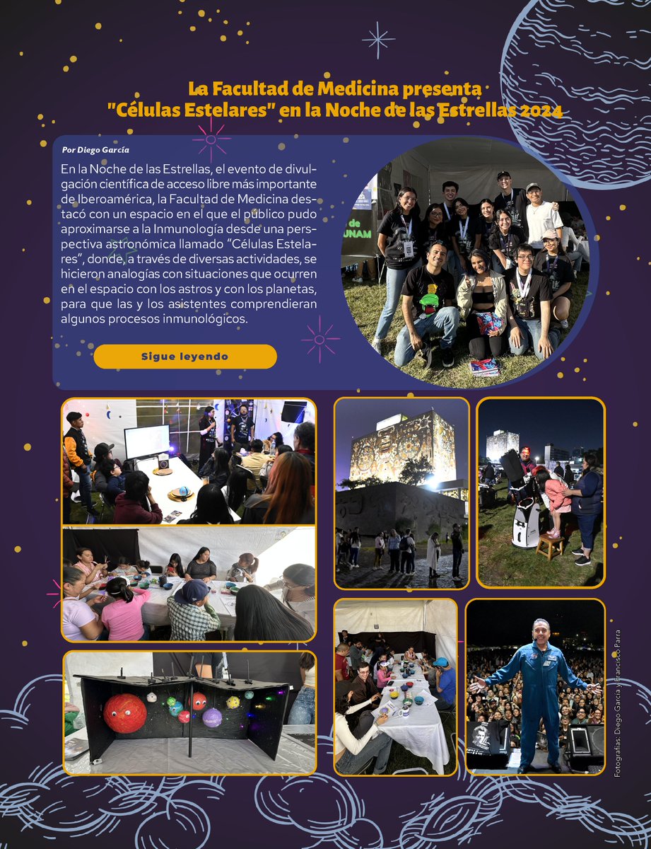 FacMedicinaUNAM's tweet photo. Encuentra en #GacetaFacMed: ¡La #LIBB celebra su 50º aniversario!; los programas "Graduación y Diplomación Oportuna" incorporan la Política de Integridad Académica de la UNAM; no te pierdas el Concierto del Día del Músico, con un repertorio especial🙌🎶
🔎 https://t.co/j5Wo2R5Cqp https://t.co/evmVI6Cpuw