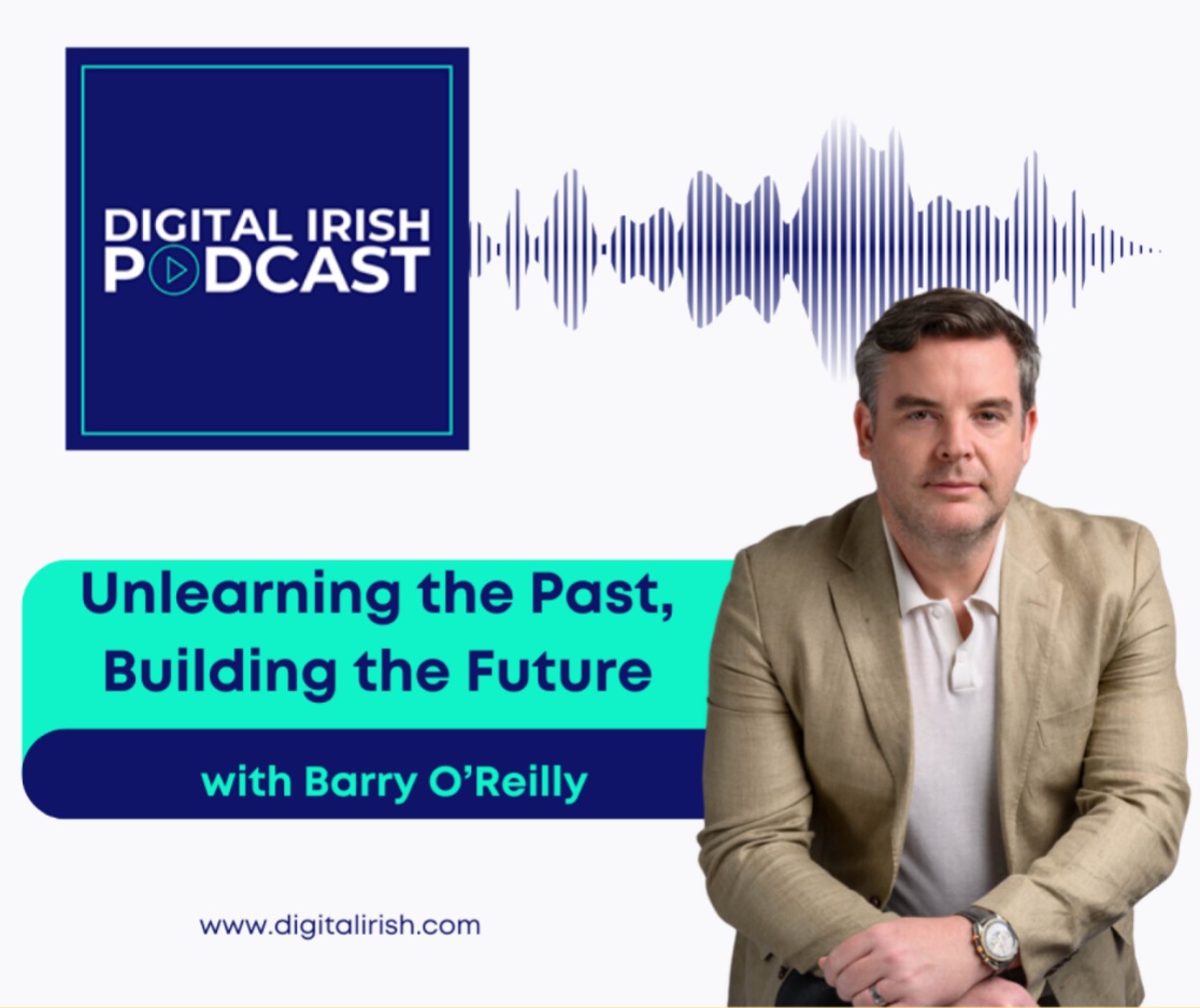 digitalirish's tweet image. Are you ready to unlearn the past and build the future? 🚀

In our latest episode of the Digital Irish Podcast, we sit down with the visionary Barry O'Reilly to discuss the future of innovation and the power of unlearning.

#digitalirish #podcast