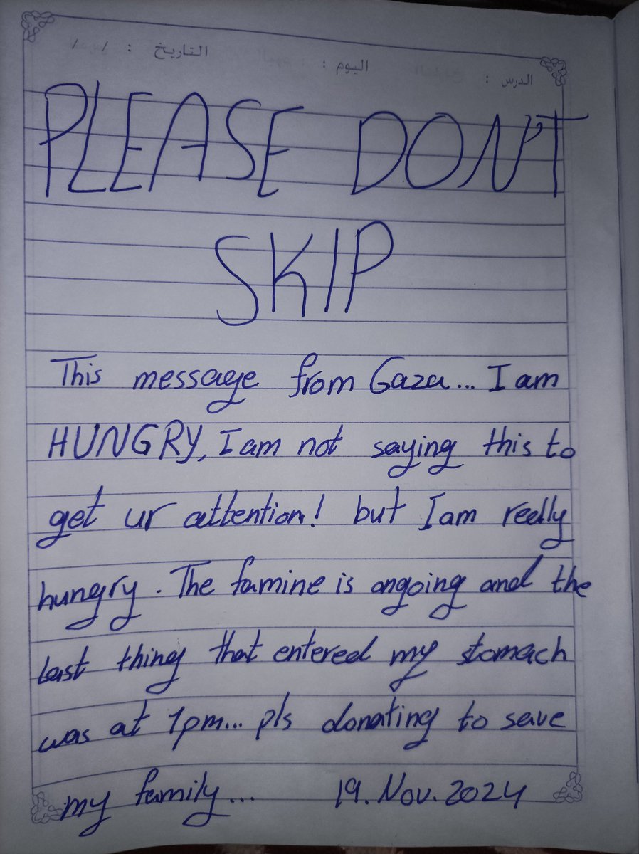 _nesmam's tweet image. Please don&apos;t ignore my words, read them with your heart and imagine yourself in my place.
 Please donate or retweet
gofundme.com/f/help-nesmas-…
Or
paypal.com/qrcodes/p2pqrc…