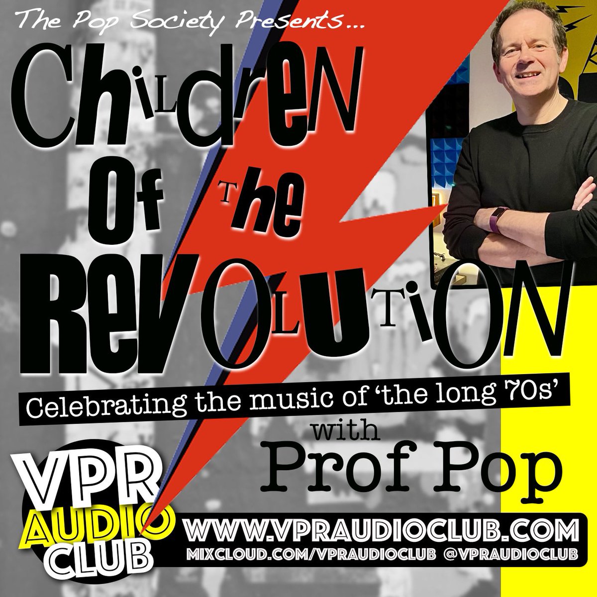 Hey, Revolutionaries! #COTR is back, back, back with November’s celebration of the sounds of the ‘long 70s’. 

To enjoy that listening party vibe, click on the link that “drops” at 7pm tomorrow and play along on the socials. (I’ll be on here and the other place 😉)

⚡️💙⚡️