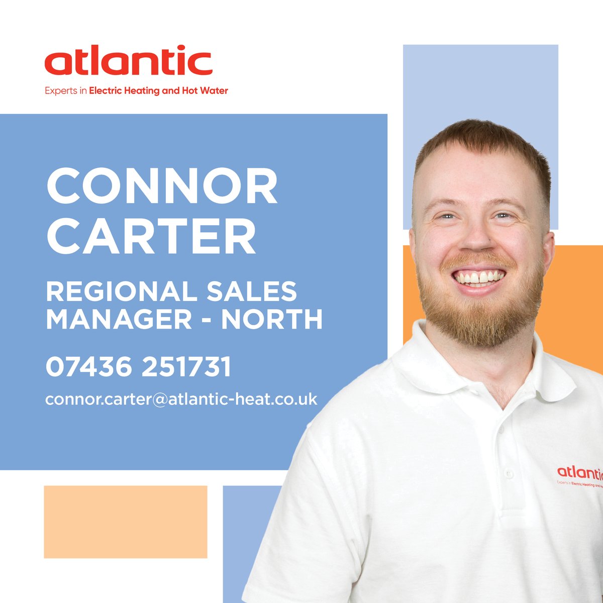 Atlantic_Heat's tweet photo. Do you know who your local Atlantic Area Sales Manager is?

An extremely experienced team who is always happy to help with any electric heating &amp; hot water queries.

Mike Rymarz, National
Connor Carter, North
Dan Gurung, South

Find out more: https://t.co/bEHyrNdfY1

#atlantic https://t.co/Uq0ivVo0WH