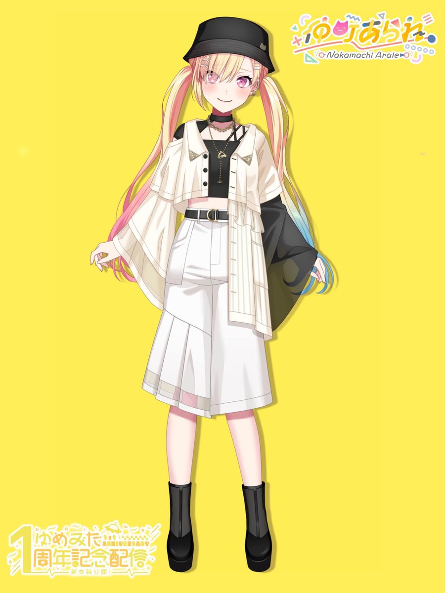 🌟 #仲町あられ デビュー1周年🌟 ゆめみたのボーカルとしても 1人の