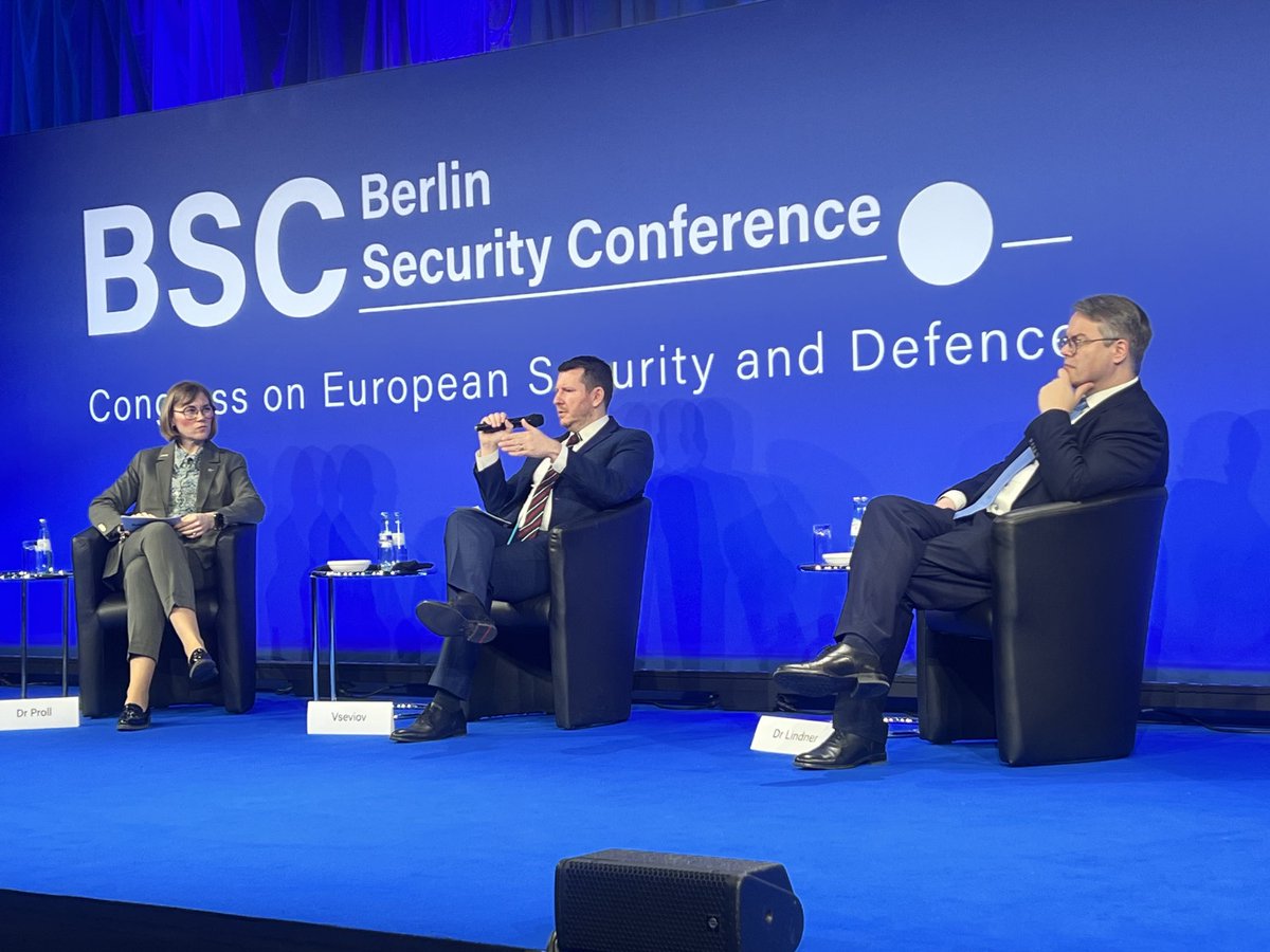 Uwe Proll (@prolluwe) on Twitter photo Berlin Security Conference ist eröffnet:Staatsminister Dr.Lindner(AA) und Secretary General Estonian Ministry Office Foreign Affairs.Moderatorin Dr.Proll,Behörden Spiegel.<a href="/BehoerdenNews/">Behörden Spiegel</a> #BSC24 <a href="/BMVg_Bundeswehr/">Verteidigungsministerium</a> @Auswärtiges Amt Berlin Security Conference ist eröffnet:Staatsminister Dr.Lindner(AA) und Secretary General Estonian Ministry Office Foreign Affairs.Moderatorin Dr.Proll,Behörden Spiegel.<a href="/BehoerdenNews/">Behörden Spiegel</a> #BSC24 <a href="/BMVg_Bundeswehr/">Verteidigungsministerium</a> @Auswärtiges Amt