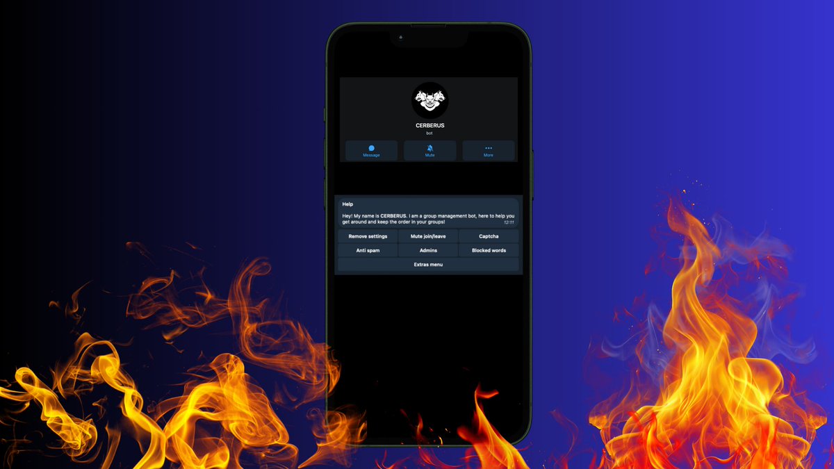 cerberus_sec's tweet photo. The CERBERUS Bot has officially launched on Telegram! 

Your all-in-one moderation and security solution is here smarter, faster, and stronger than ever. 

Say goodbye to spam and hello to safe, seamless group management! 🔥

#Telegram #Cerberus https://t.co/p30SvI1nWp