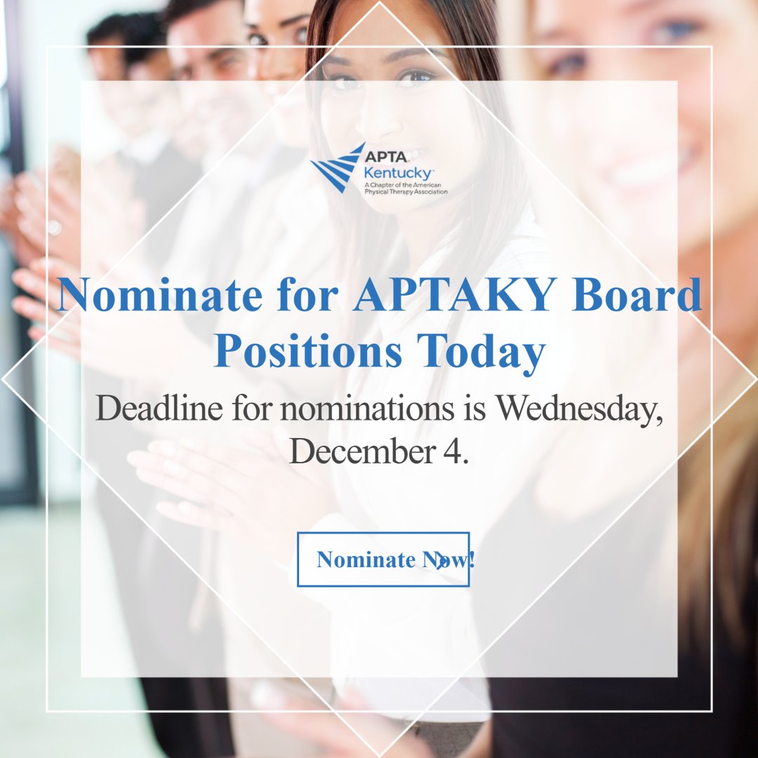 Are you ready to make an impact and help shape the future of APTAKY? Now is your chance! We are currently accepting nominations for open Board positions, and we need passionate leaders like you to step up or nominate your peers. cognitoforms.com/AgentisManagem…