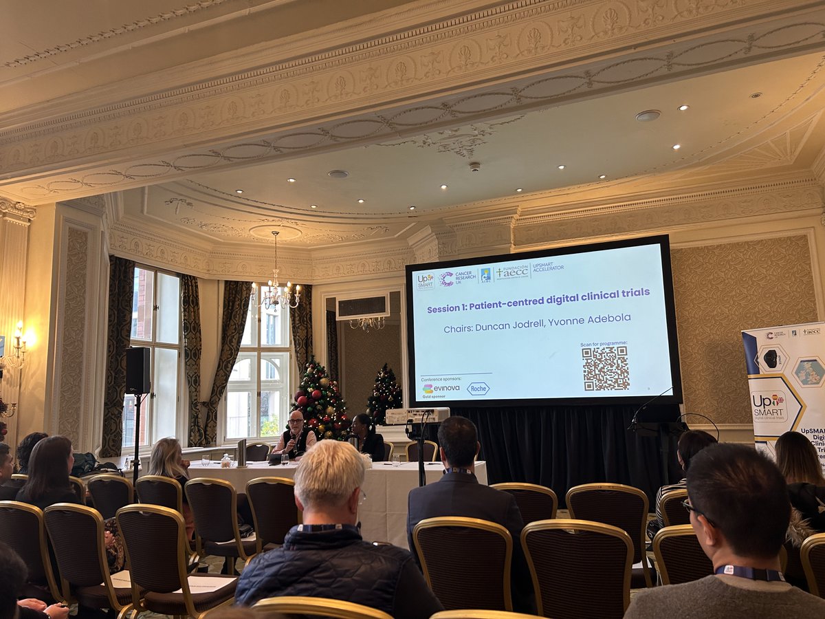 Manchester Cancer Research Centre (@mcrcnews) on Twitter photo We're delighted to have been at today's <a href="/CRUKresearch/">Science and Innovation at Cancer Research UK</a> UpSMART Digital Clinical Trials Conference focusing on patient-centred digital trials using wearables, data consent, and data inequalities.
🔬 Looking forward to tomorrow's programme covering ethical AI in cancer care We're delighted to have been at today's <a href="/CRUKresearch/">Science and Innovation at Cancer Research UK</a> UpSMART Digital Clinical Trials Conference focusing on patient-centred digital trials using wearables, data consent, and data inequalities.
🔬 Looking forward to tomorrow's programme covering ethical AI in cancer care
