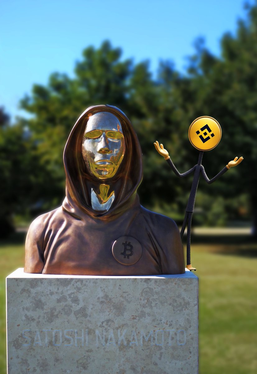 Jaceportsmusic's tweet photo. @Binance_intern When Binance Intern poses next to Satoshi’s statue like:
'Hey boss, did you get my email?' 👀😂

#CryptoLegends #InternLife https://t.co/KU8OMceSuX