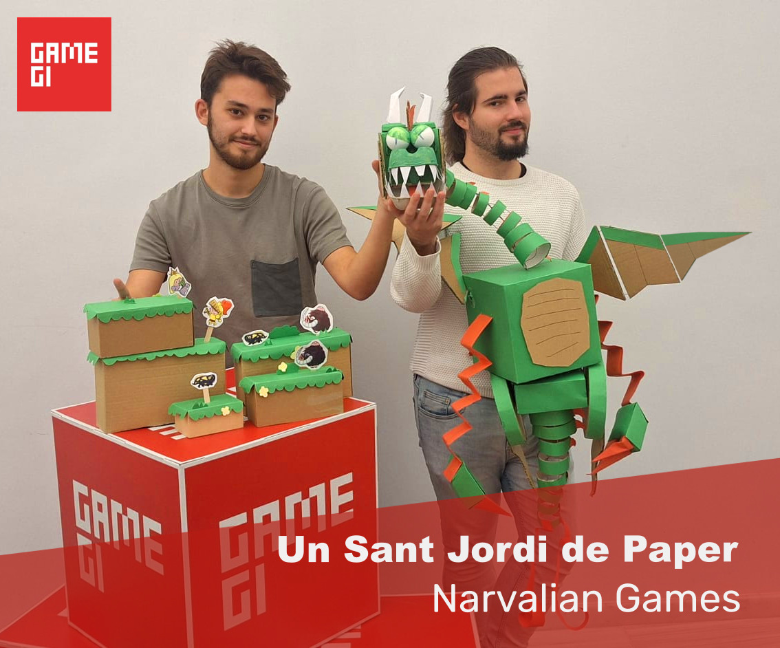 GameGi (@gamegirona) on Twitter photo Us presentem l'Iván i en Lluís, membres de l’equip de <a href="/NarvalianGames/">🌹Un Sant Jordi de Paper🌹</a>! 💡🎮 Són els creadors d’un videojoc que vol donar vida a la llegenda de Sant Jordi d’una manera única i innovadora. 🐉✨
#gamegi #videojocs #desenvolupament #incubació Us presentem l'Iván i en Lluís, membres de l’equip de <a href="/NarvalianGames/">🌹Un Sant Jordi de Paper🌹</a>! 💡🎮 Són els creadors d’un videojoc que vol donar vida a la llegenda de Sant Jordi d’una manera única i innovadora. 🐉✨
#gamegi #videojocs #desenvolupament #incubació