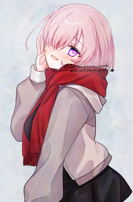 冬の美少女 #FGO 
