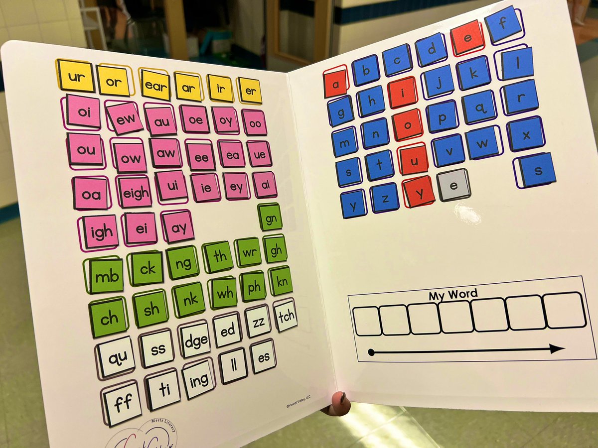 So excited and grateful to have been awarded the <a href="/WestsidePTA1/">WestsidePTA</a> grant to fund this amazing resource for every first grader <a href="/Westsideleaders/">Westside Elementary</a> Can’t wait to see the impact on our readers! #vowelvalley