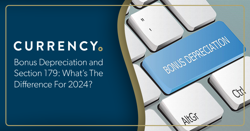 Bonus depreciation and the section 179 tax deduction can be easily confused, partly because people sometimes use both in the same calendar year. 

Read more on the differences in our latest blog post: gocurrency.com/blog/bonus-dep…

#GoCurrency #EquipmentFinancing