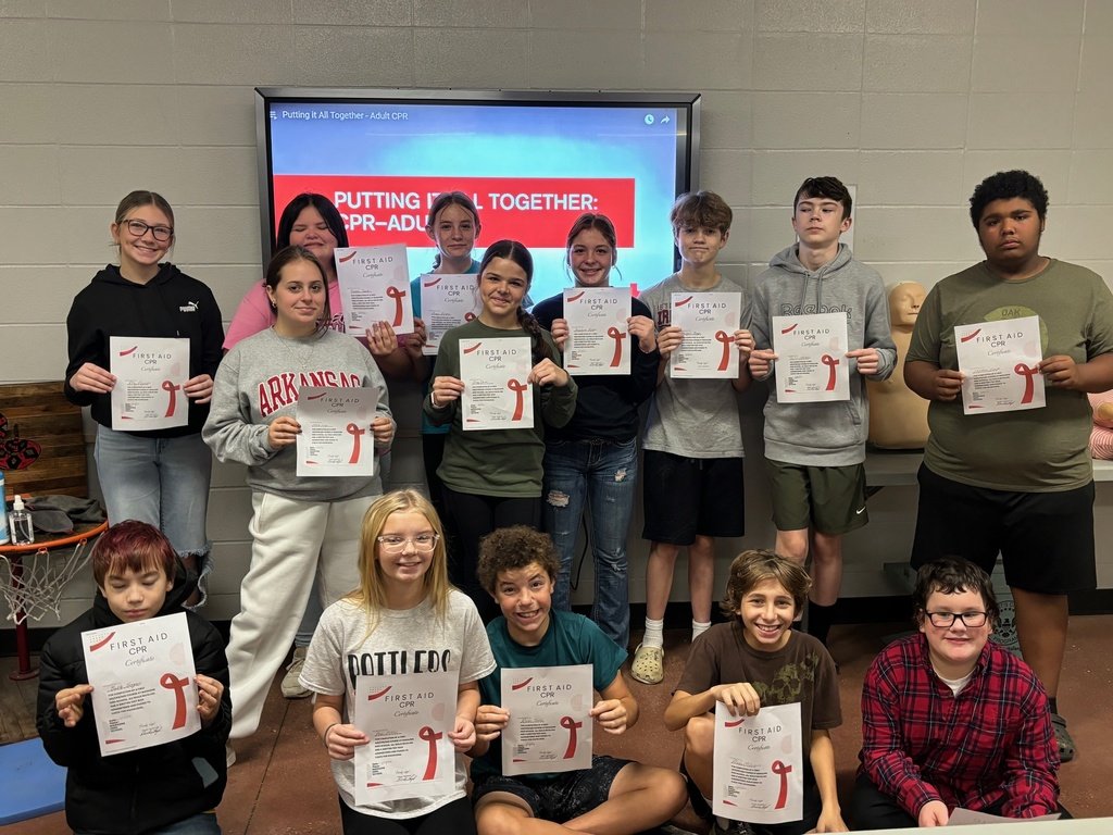 magazine_school's tweet image. Rattler Family, Coach Loyd&apos;s seventh-grade health class just completed hands-on training and testing that covered CPR, First Aid and AED. Show your support for hands-on learning opportunities by liking and sharing this post. #RattlerPride #RattlerFamily #LearningIsRequired
.