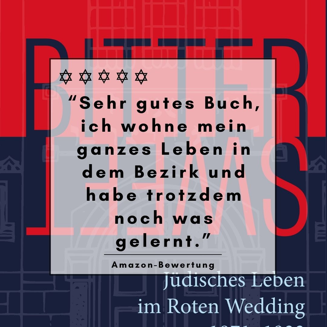 Klar gibt es mein Buch BITTERSWEET bei Amazonien, und klar, Käufer im Buchhandel sind mir lieber. Trotzdem habe ich mich über die erste Bewertung gefreut: kurz, knapp und echt. Vielen Dank an denjenigen oder diejenige 🥰 #Berlin #Geschichte #Wedding #Buch #Judentum