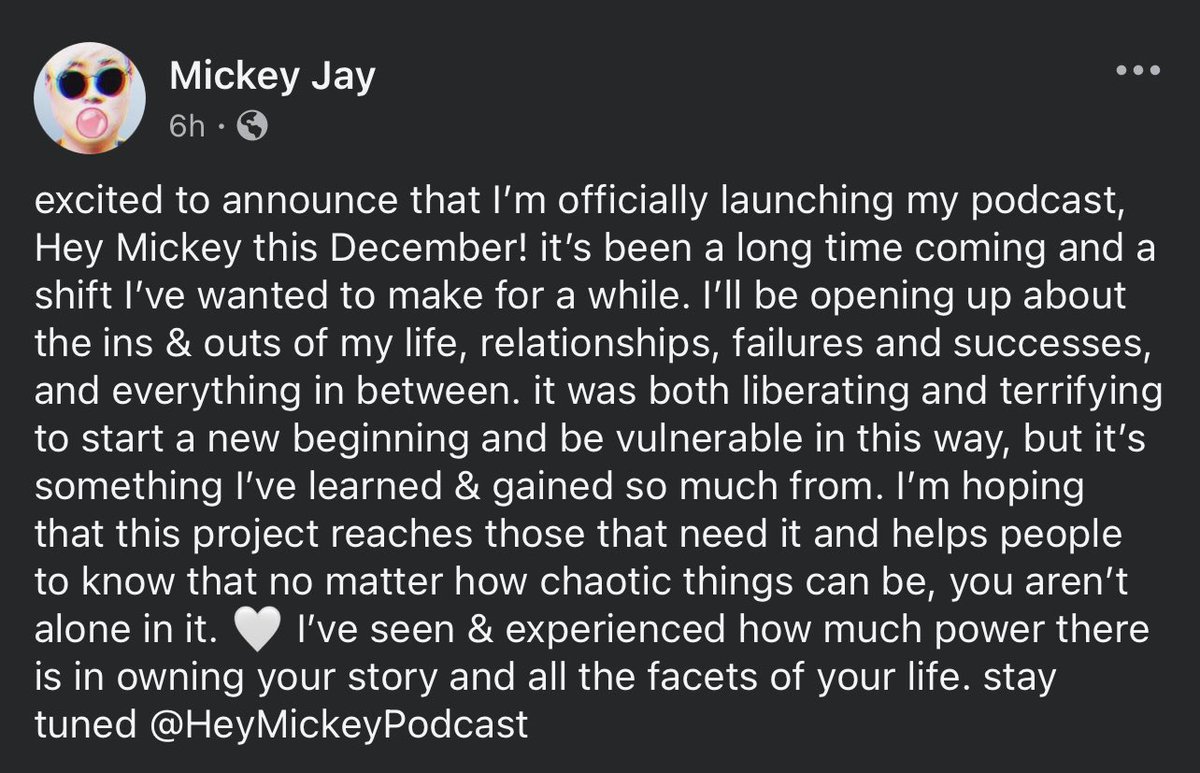 GENMICKEYYY's tweet photo. Hey Mickey podcast launching soon 🎙️ 
available on @Spotify and @YouTube https://t.co/sufdfHKuX4
