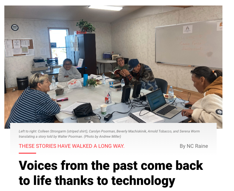 EFN Media (@efnewsonline) on Twitter photo In the early 1970s, a few enterprising individuals from Kawacatoose First Nation embarked on a rather novel project − to record the community history and personal stories of their Elders.
READ MORE:
eaglefeathernews.com/2024/11/17/sto… In the early 1970s, a few enterprising individuals from Kawacatoose First Nation embarked on a rather novel project − to record the community history and personal stories of their Elders.
READ MORE:
eaglefeathernews.com/2024/11/17/sto…