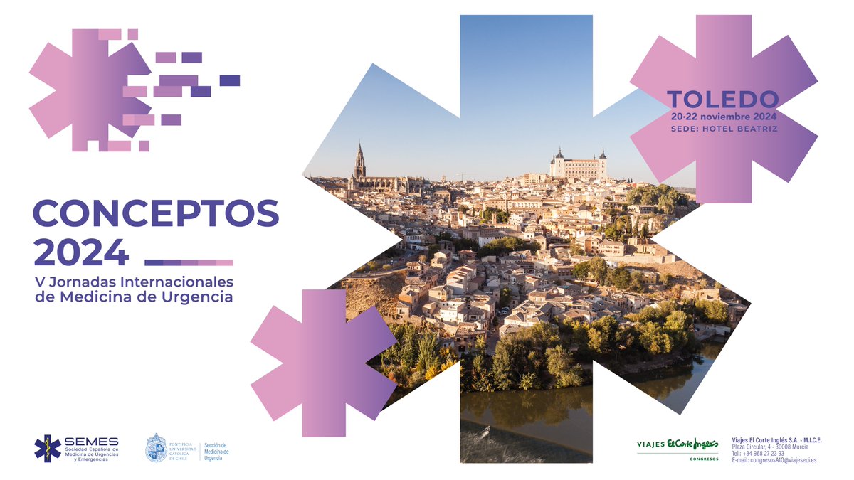 ¡Mañana nos vemos en #Toledo!

En #CONCEPTOS2024

📌En esta edición te esperamos a las 9:30, el curso pre-congreso “El show debe continuar… cómo hacer charlas en el 2024”

neo.emma.events/CONCEPTOS2024/…

🏃🏃‍♀️💨