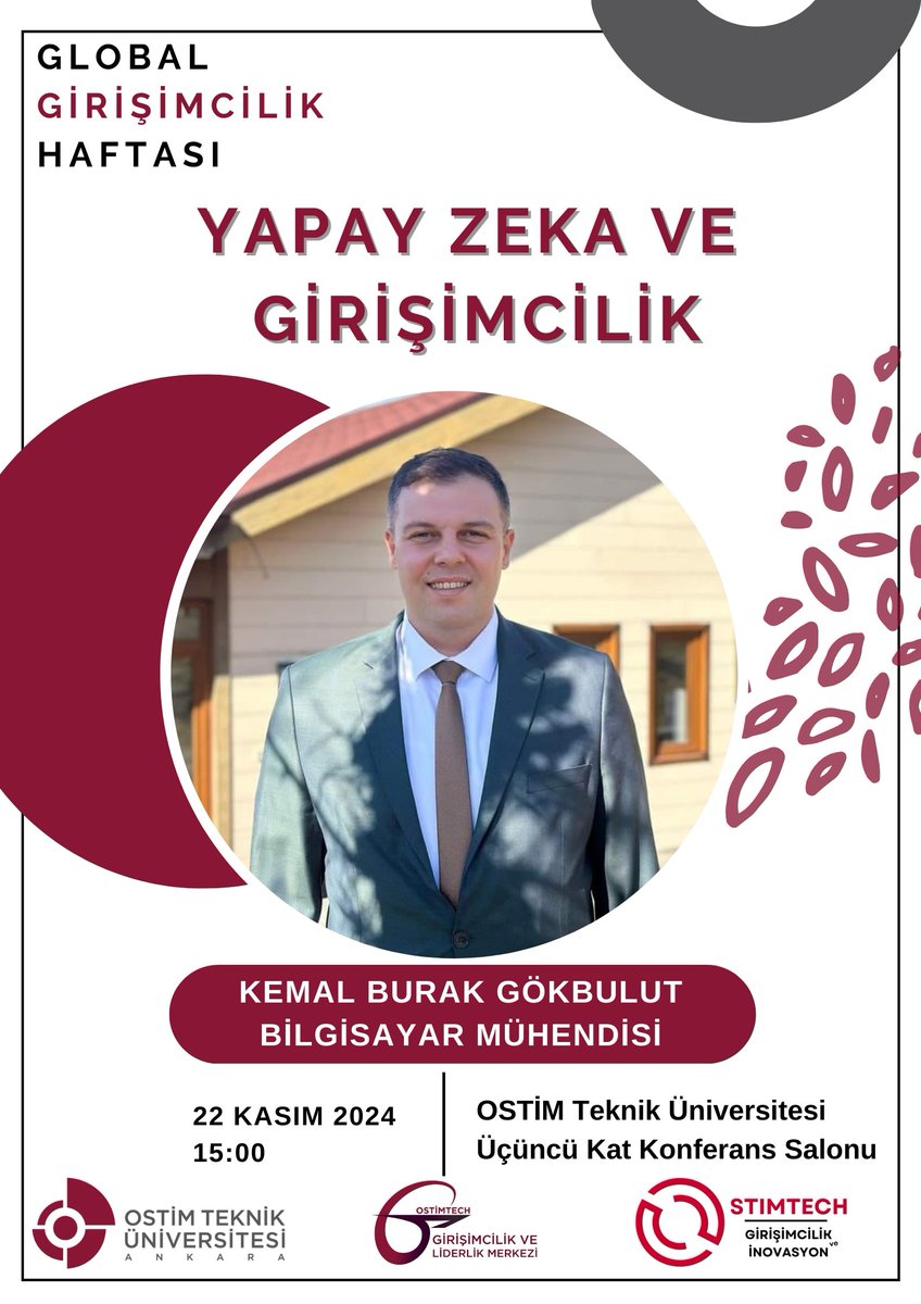 Girişimcilik ve Liderlik Merkezi (@ostimtechglm) on Twitter photo Global Girişimcilik Haftası etkinlikleri kapsamında birbirinden değerli konularda işin uzmanları birbirinden kıymetli isimler sizlerle olacak🚀
<a href="/ostimteknikuniv/">OSTİM Teknik Üniversitesi</a>
#dünyasenibekliyor Global Girişimcilik Haftası etkinlikleri kapsamında birbirinden değerli konularda işin uzmanları birbirinden kıymetli isimler sizlerle olacak🚀
<a href="/ostimteknikuniv/">OSTİM Teknik Üniversitesi</a>
#dünyasenibekliyor