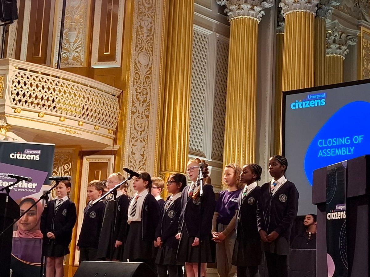 Really inspired by Liverpool Citizens Founding Assembly last night; launching their strong alliance in the city and building power and relationships. This is what we are working towards in Lancashire - get in touch to know more. <a href="/CitizensUK/">Citizens UK</a>