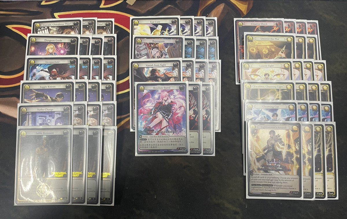 konmantcg's tweet image. Yeti AMB Online Regionals
16/144 🥳🥳
another day another bubble
r1 - oath allies ✅
r2 - razorgale km ❎✅❎
r3 - wallies ✅✅
r4 - fiza ✅✅
r5 - oath willies ✅✅
r6 - slimes ❎❎
r7 - slimes ✅❎ (tie)
r8 - oath allies ✅✅
#GATCG #GrandArchiveTCG #GrandArchive