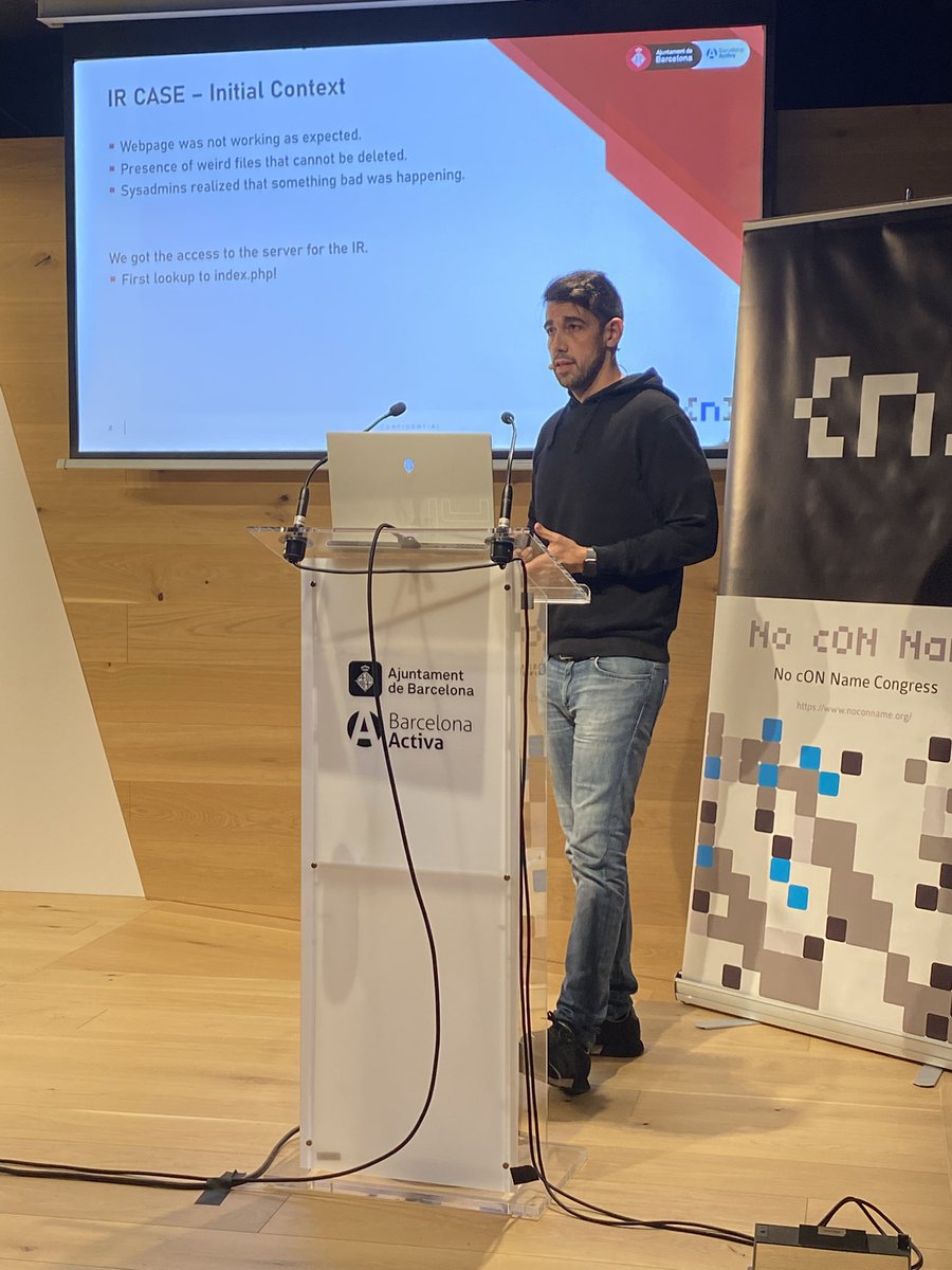🥷🏼 No cON Name. Hacking & IT Security conference (@noconname) on Twitter photo La última charla del día de #cybersecurity #track de #ncn2k24 viene de la mano de <a href="/AlbertPriego/">Albert Priego</a> , a él le hubiera gustado contar con esta información cuando empezaba en #IR en “unveilling a new Botnet - Diving into the unknown” La última charla del día de #cybersecurity #track de #ncn2k24 viene de la mano de <a href="/AlbertPriego/">Albert Priego</a> , a él le hubiera gustado contar con esta información cuando empezaba en #IR en “unveilling a new Botnet - Diving into the unknown”