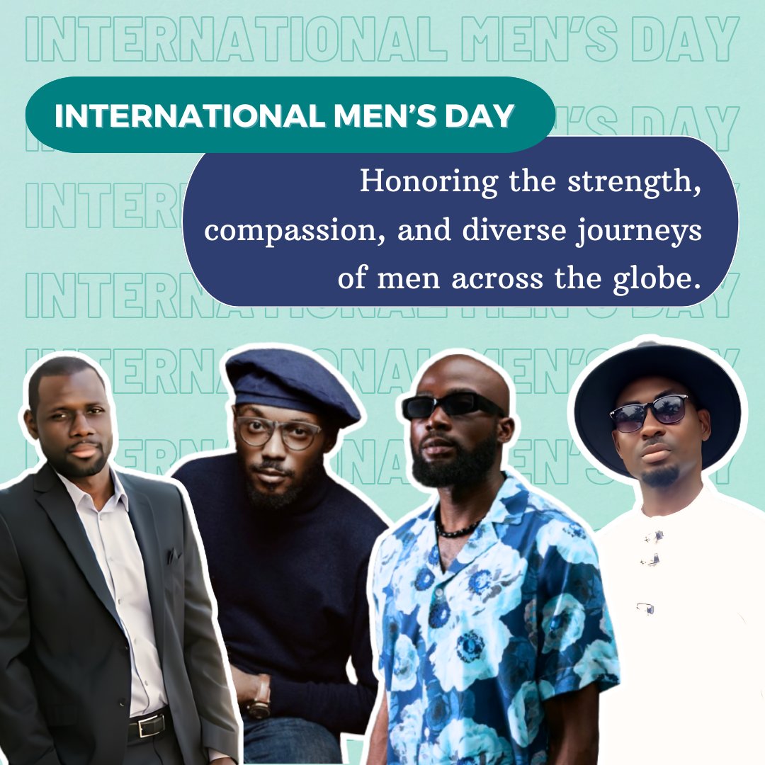 On this #InternationalMensDay, we celebrate the incredible men in our lives, those who inspire, support, and make a difference. Let’s take a moment to recognise their strength, wisdom, and the positive impact they bring to the world.

#CelebrateMen #MensDay2024 #StrengthInMen