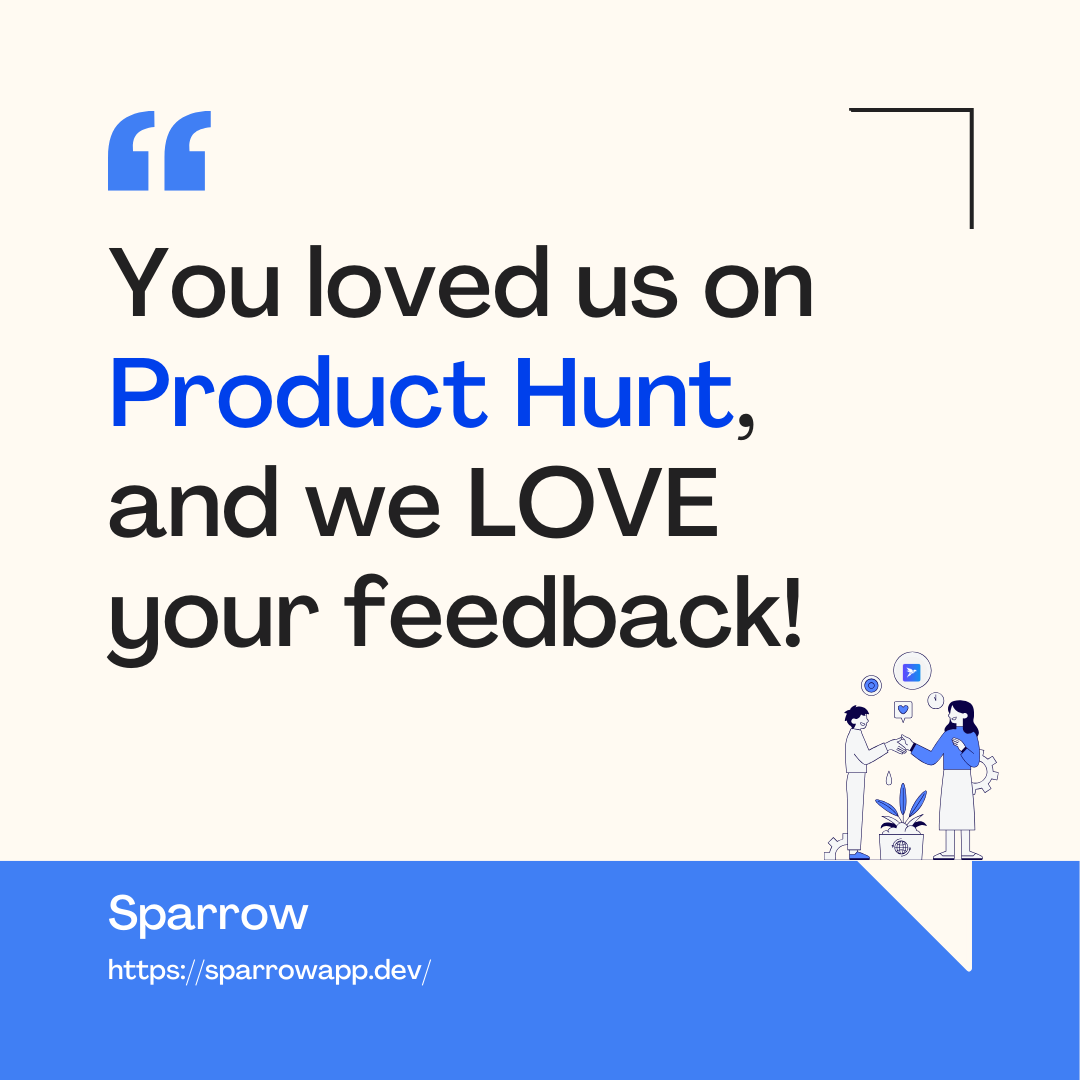 Sparrow_API's tweet photo. Drop a ❤️ if you’re loving Sparrow ! Grateful for our amazing community! 

#API #APIdevelopment #APIintegration #APImanagement #APIdesign #APItesting #RESTAPI #SOAPAPI #GraphQL #APIsecurity https://t.co/2s26NtBBgv