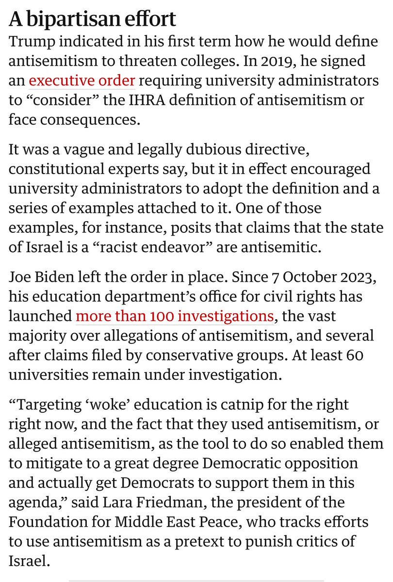 If you’re wondering what “common ground” Nancy Pelosi, Hakeem Jeffries, Mark Kelly et al are talking about when the discuss “working with Trump” this is 100% going to be the first “bipartisan” effort theguardian.com/us-news/2024/n…