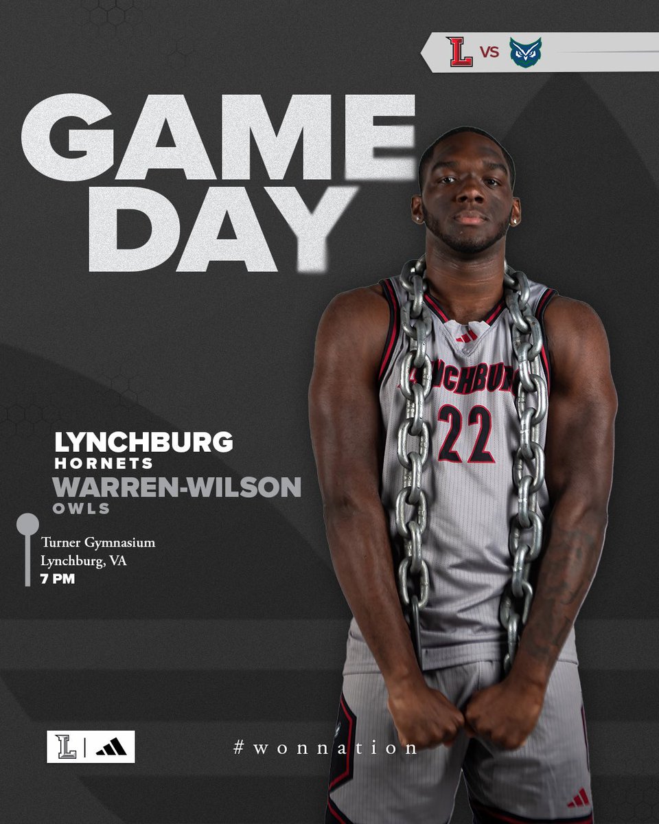 🚨HOME GAMEDAY🚨

⚫️ BLACKOUT
🆚 <a href="/wwcmbb/">Warren Wilson College Men’s Basketball</a> 
📍 Lynchburg, VA
🏟️ Turner Gymnasium
⏰ 7:00PM
📺 tinyurl.com/mr2dj7bp 
📊 tinyurl.com/mr37ct7c 

#WonNation
