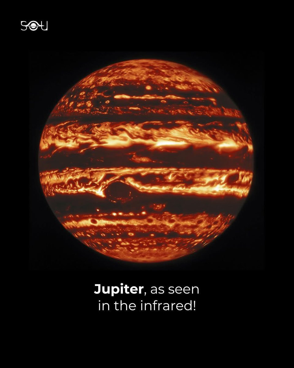 🪐 Jupiter x Infrared = Beautiful!

🔥 What else exists in the universe beyond?

#universe #solarsystem
