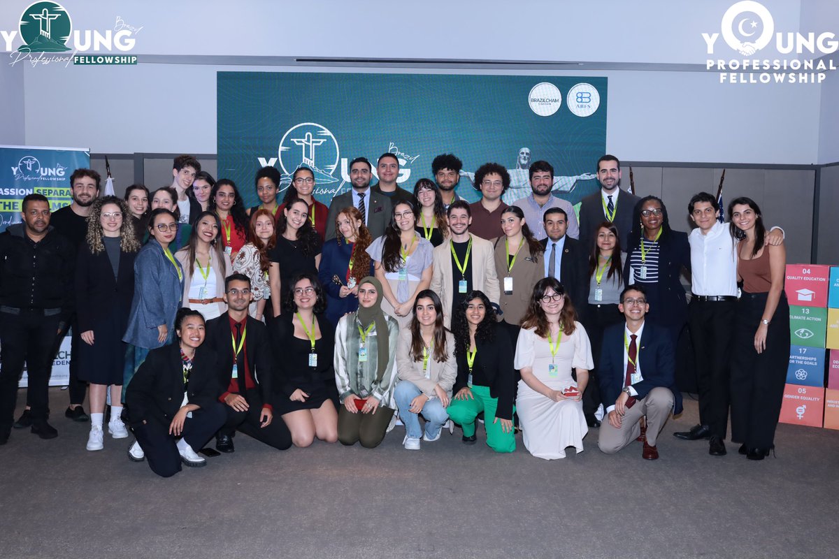 Samahjaber11's tweet photo. Feeling incredibly thankful, inspired, and lucky to be part of the YPF Brazil 2024! 🌎✨ Meeting amazing people who deeply inspired me, engaging in thought-provoking panels and discussions, and exploring a new experience through the MUN simulation made this journey unforgettable. https://t.co/irAc4kMgmk