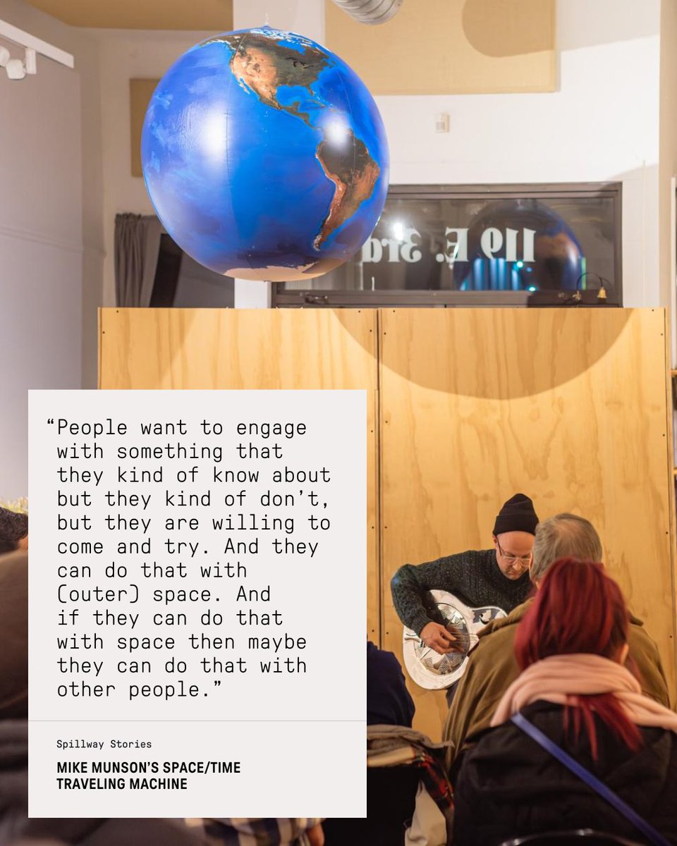 Meet Winona-based musician Mike Munson, whose month-long photo &amp; performance series Perihelion Day celebrated outer space and the transporting power of music, helping the audience “[float] on waves of sound vibrations to another time and space.” spillway.xyz/Mike-Munson