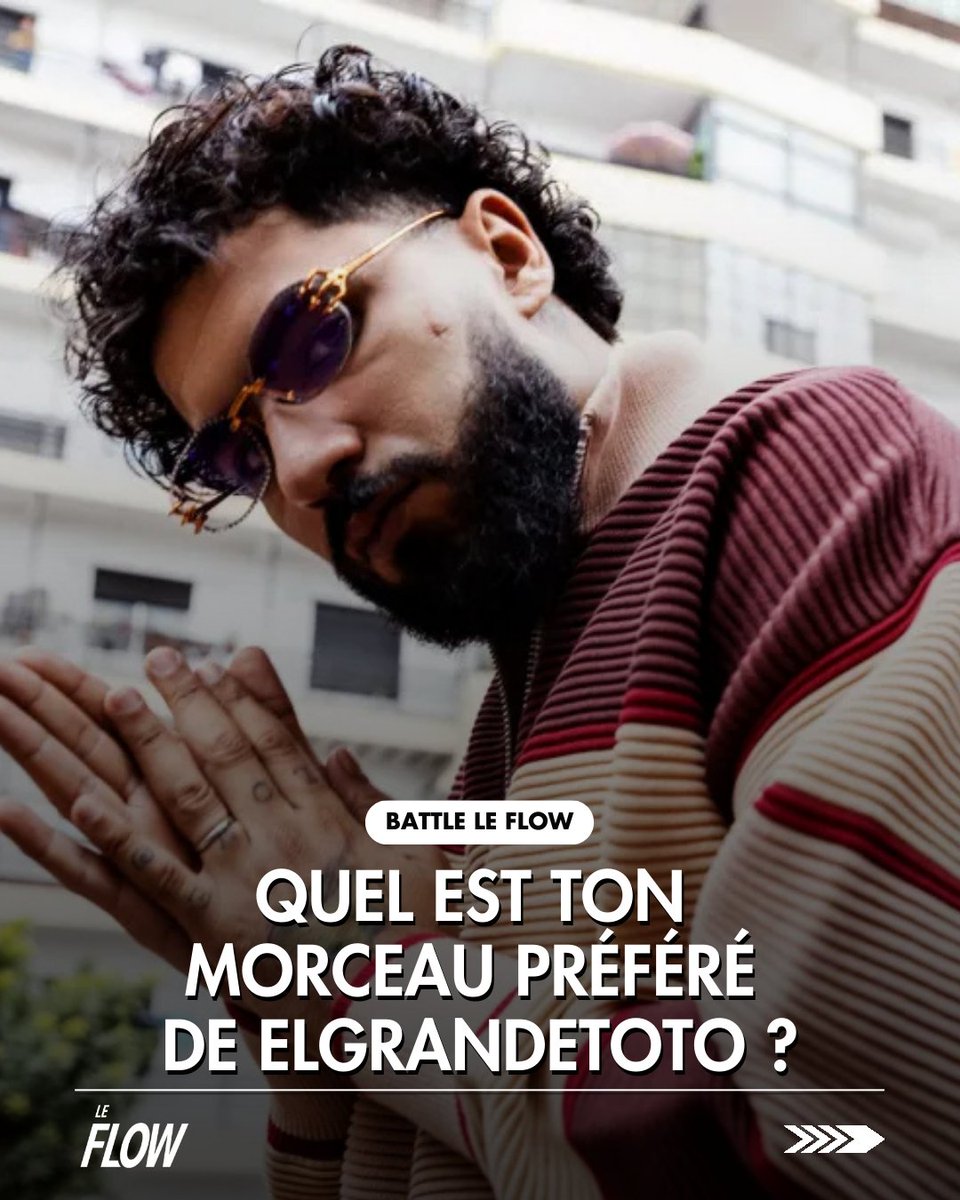 LeFlowtv's tweet image. 🇲🇦Ses titres ont fait le tour du monde, c’est l’un des rappeurs marocains les plus chauds de sa génération. Dis-nous quel est ton son préféré d’ElGrandeToto ? 👀👇

1️⃣ DIPLOMATICO
2️⃣ DELLALI
3️⃣ Mghayer
4️⃣ QUÉ LO QUE

#ElGrandeToto #battle #leflow  #hiphop #musique #RapMarocain