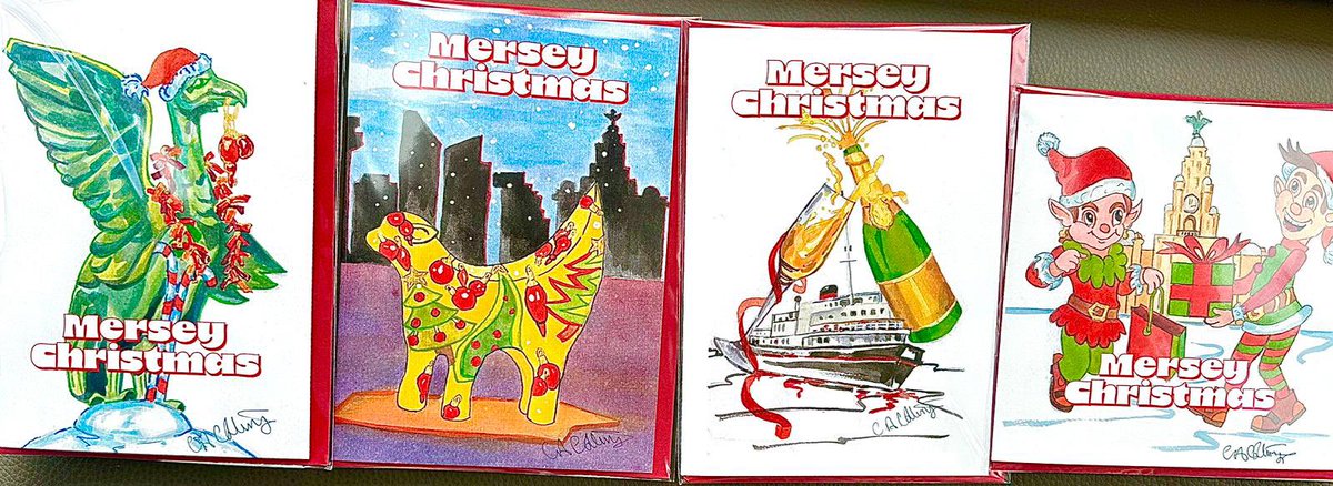 It's fabulous how some people still LOVE sending cards at Christmas. Here's some very specially designed beautiful cards designed by <a href="/ColletteColli14/">Collette Collinge</a>  buy them at collettecollingeart.com or pop into the <a href="/RadissonRed/">Radisson RED</a> packs of 4 price £10. (99pence) for postage buying on line