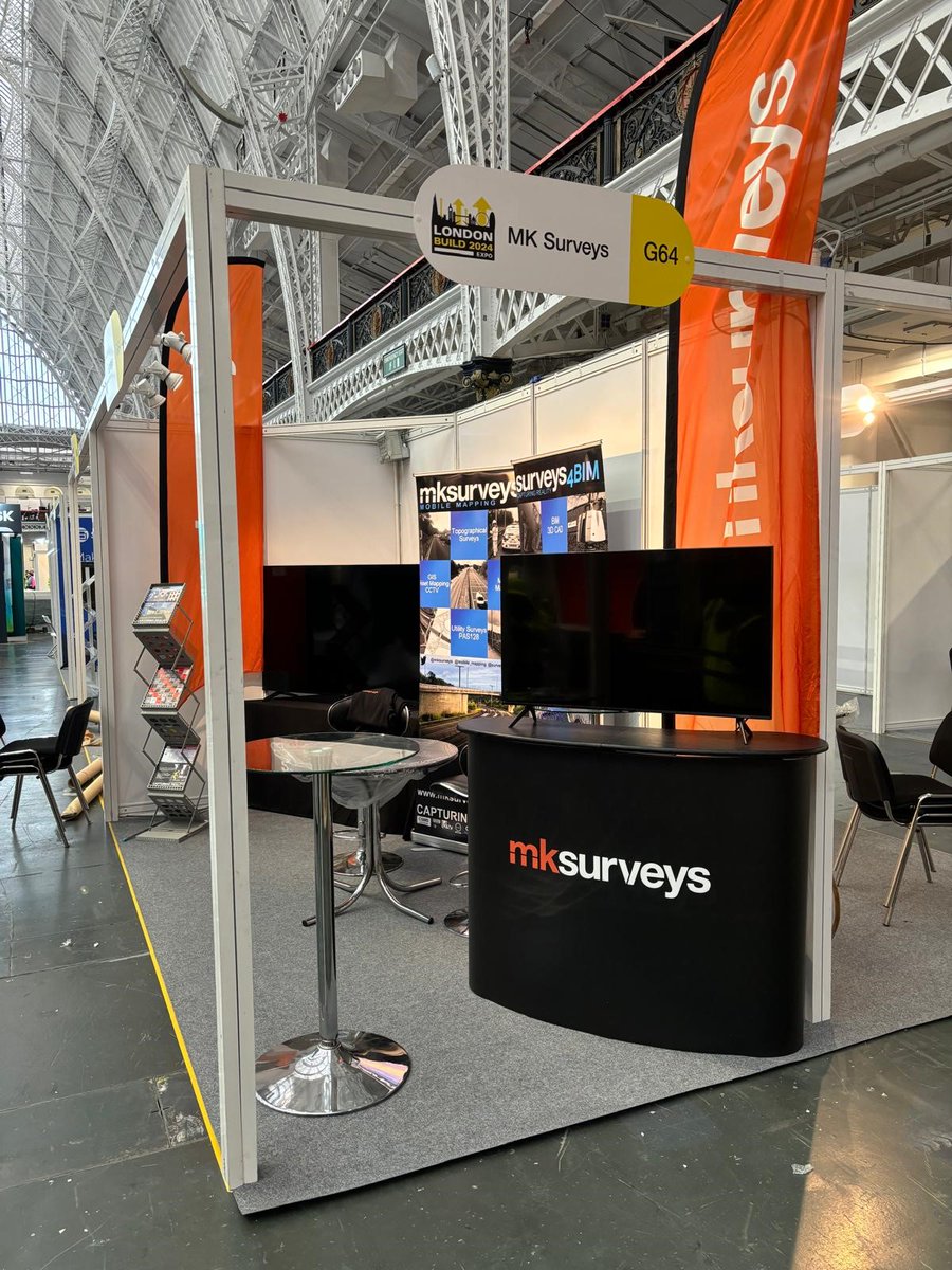 mksurveys's tweet image. @mksurveys are nearly all set up and ready to exhibit at @Londonbuildexpo at Olympia tomorrow 🎉
Come and visit us on ⭐ Stand G64 ⭐Doors open at 9.30am!

#LondonBuild #OlympiaLondon #Surveying #Surveyors #Geospatial #Construction #Engineering #Architecture