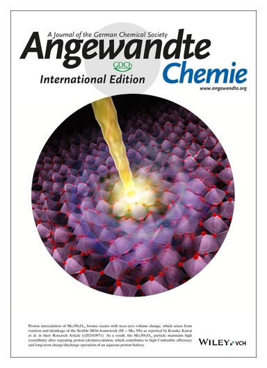 #OnTheCover Proton Intercalation into an Open-Tunnel Bronze Phase with Near-Zero Volume Change (Masashi Okubo and co-workers) onlinelibrary.wiley.com/doi/10.1002/an… onlinelibrary.wiley.com/doi/10.1002/an…