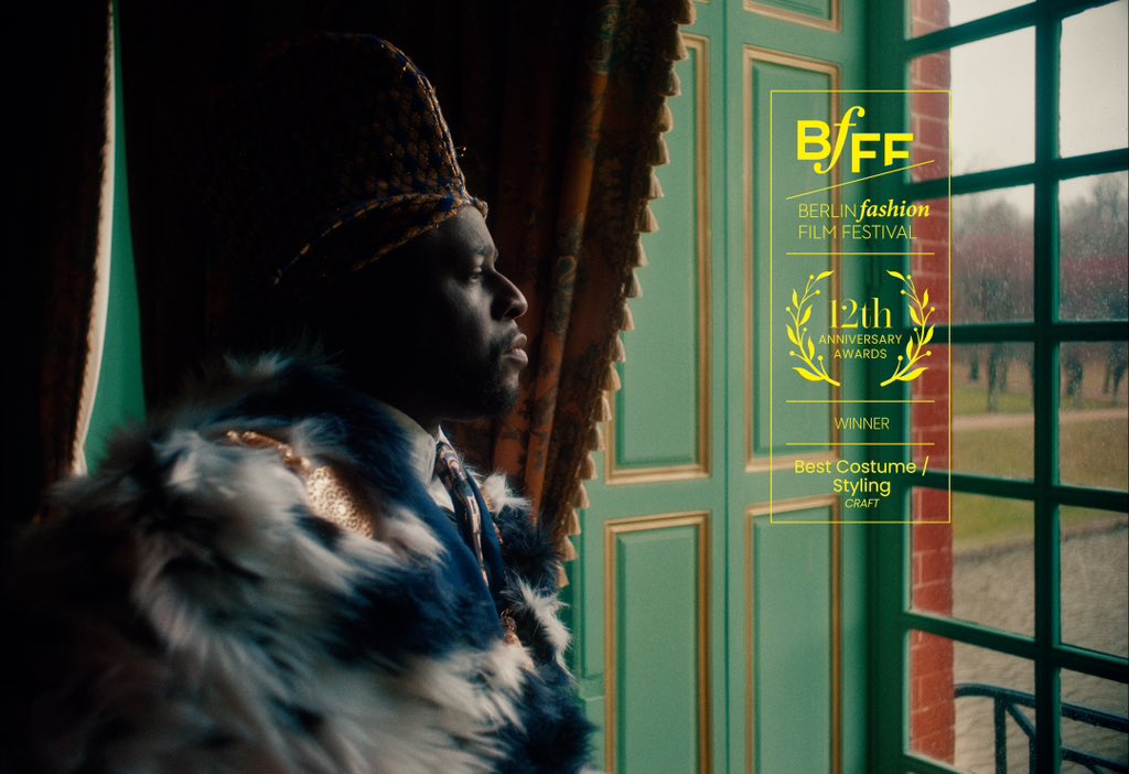 DammyTwitch's tweet image. Thank you to @BerlinFashFilm for the Award ! 
The team put a lot of effort into this 🏆🤍