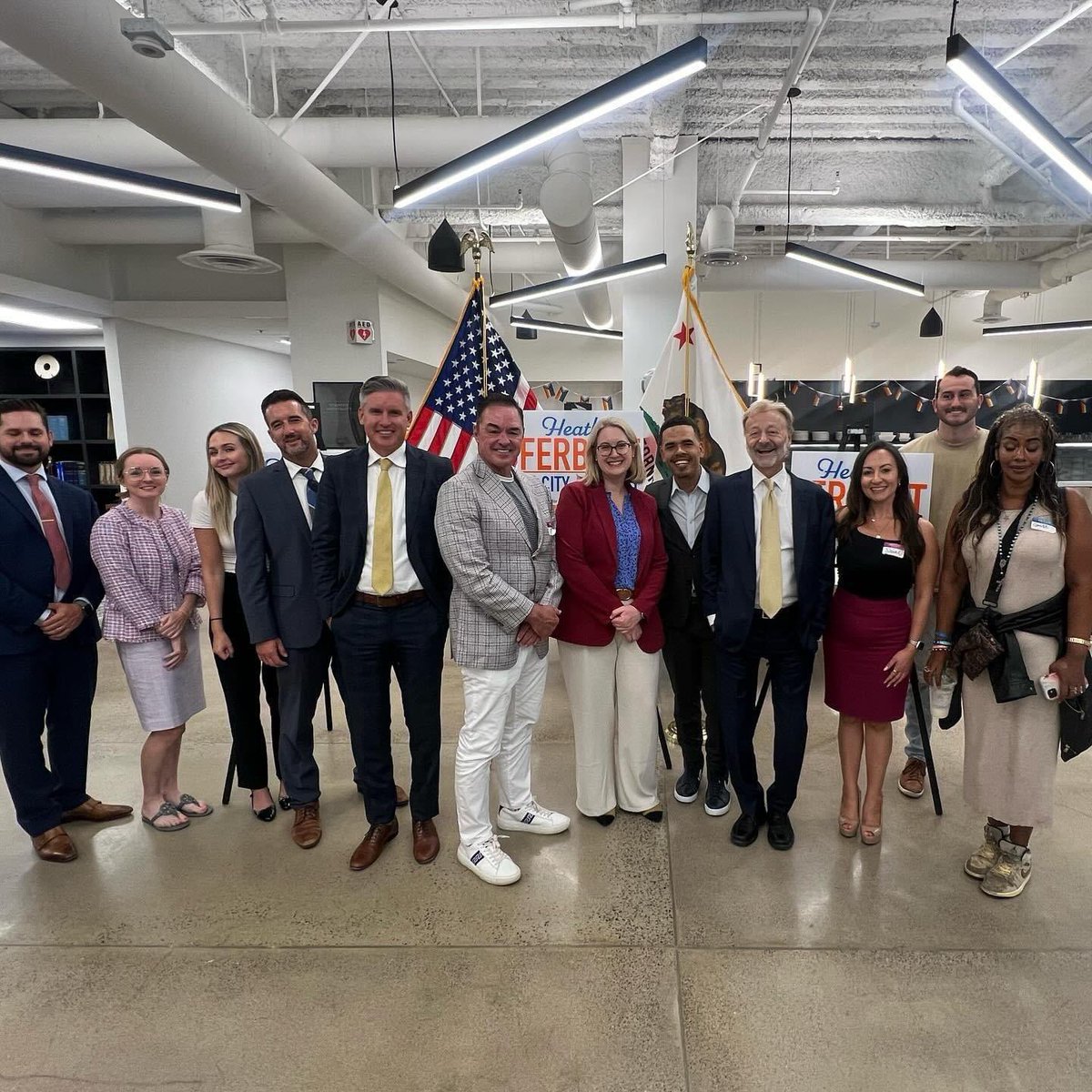 GomezTrial's tweet photo. Say hello 🤝 to the new San Diego City Attorney @HeatherFerbert ! We were proud to be apart of this campaign and we thank our Director of Communications and Community Collaboration @shaneharrisnow for bringing her to GTA for a conversation with our lawyers during the campaign. https://t.co/rlDZWO7Q5x