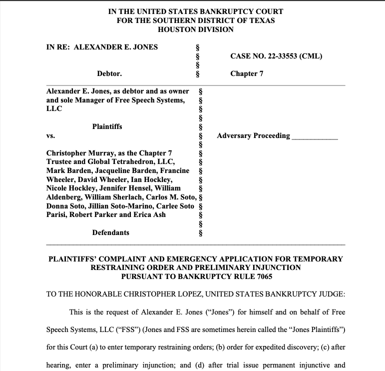 Alex Jones tweet media