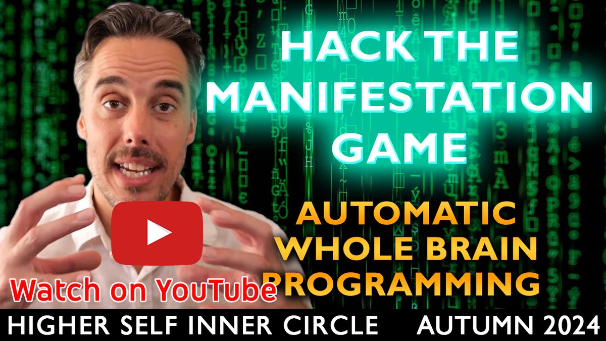 channelhighself's tweet image. Watch ▶️ youtu.be/pAnaj-RiK3U ⭐Techniques that require little time but produce long-lasting results.

#manifestation #manifesting #thematrixisreal #higherself #channeledmessages #lawofattraction #lawofvibration #reprogramming #wholebraindevelopment #spiritualpsychology