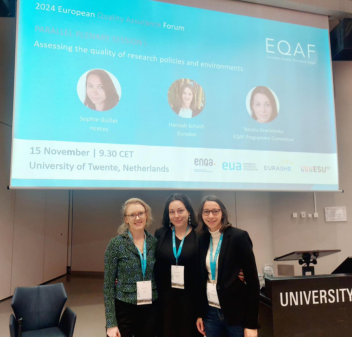 Eurodoc (@eurodoc) on Twitter photo 👩💻Last week, Eurodoc secretary <a href="/hannah_schoch_/">Hannah Schoch</a> attended #EQAF 2024, speaking on “Quality Assurance of Doctoral Education Across Europe and Its Role for Higher Education’s Democratic Mission” - based on a paper she co-wrote with <a href="/PilSaugmann/">Pil Maria Saugmann</a>. 👩💻Last week, Eurodoc secretary <a href="/hannah_schoch_/">Hannah Schoch</a> attended #EQAF 2024, speaking on “Quality Assurance of Doctoral Education Across Europe and Its Role for Higher Education’s Democratic Mission” - based on a paper she co-wrote with <a href="/PilSaugmann/">Pil Maria Saugmann</a>.