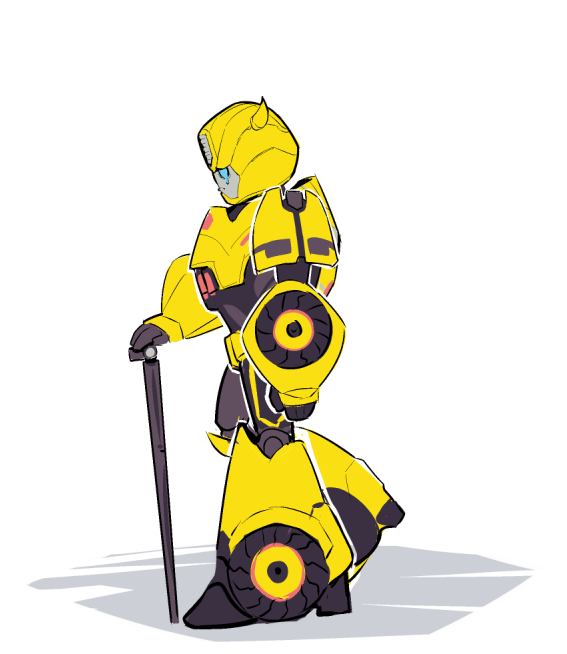 「#Transformers #Bumblebee  IDW里的无助小领袖 」|焔月のイラスト