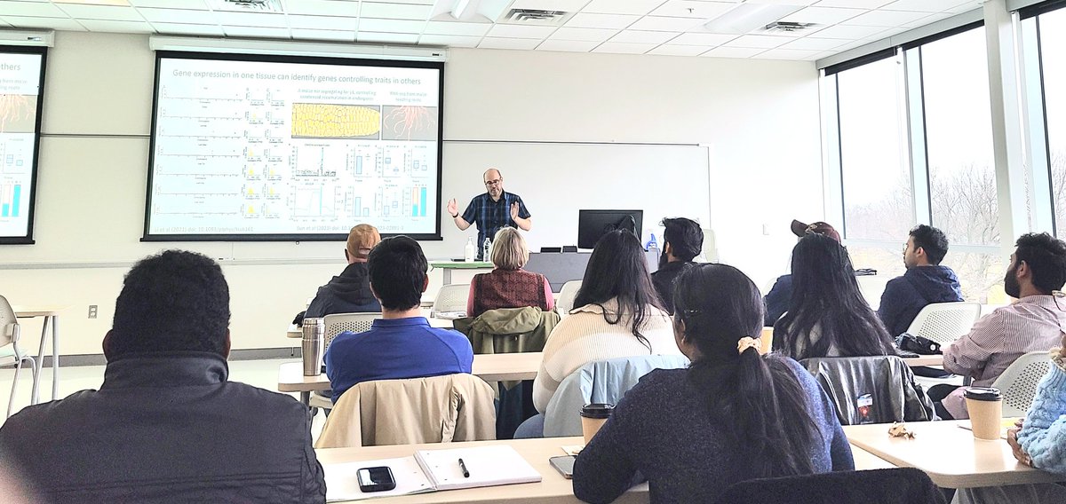 Ravi Mural (@ravi_mural) on Twitter photo Exciting to have Professor Schnable <a href="/szintri/">James Schnable</a> at <a href="/SDState/">South Dakota State University</a> for Distinguished Lecture in Precision Agriculture where he is presenting on "How new tools are shaping the ways we understand both genomes and field trials" Exciting to have Professor Schnable <a href="/szintri/">James Schnable</a> at <a href="/SDState/">South Dakota State University</a> for Distinguished Lecture in Precision Agriculture where he is presenting on "How new tools are shaping the ways we understand both genomes and field trials"